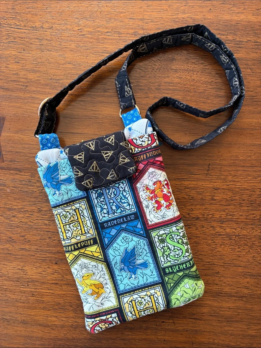 Harry Potter handmade crossbody quilted